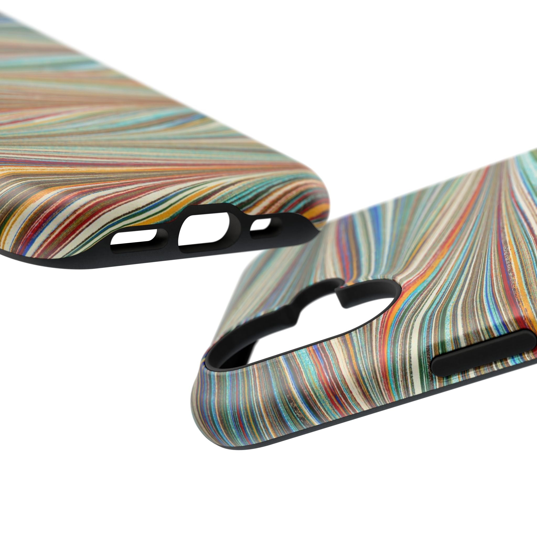 Traditional Hand-Marbled Florentine Multi-Colored Dual Layer Phone Case