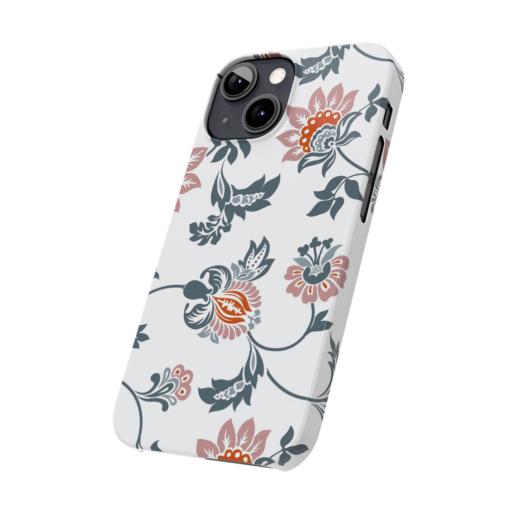 Pink and Green Floral
