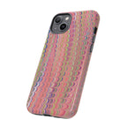 Pink Pastels Feather Marbled Vintage Design iPhone 16 + Samsung + Apple + Google - all models