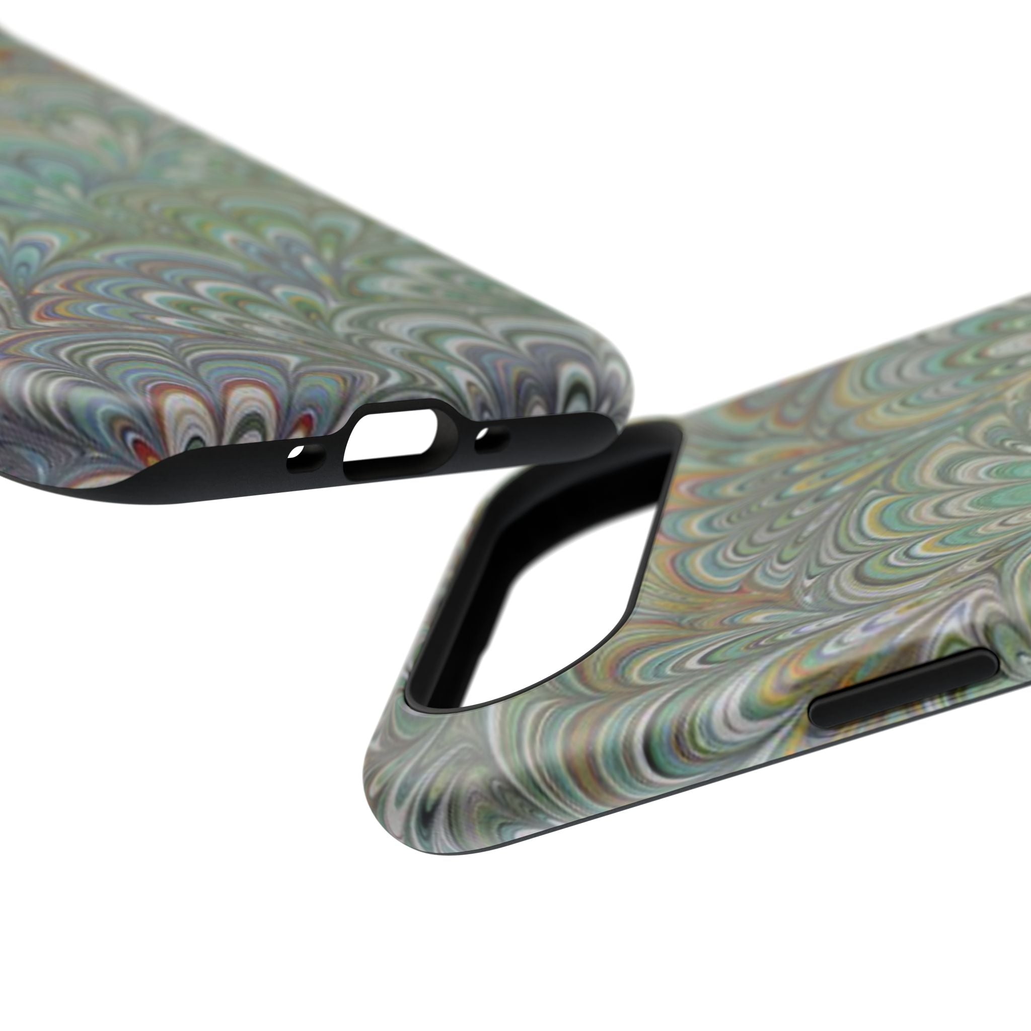 Italian Peacock Green Highly Durable Phone Case for Apple + Samsung