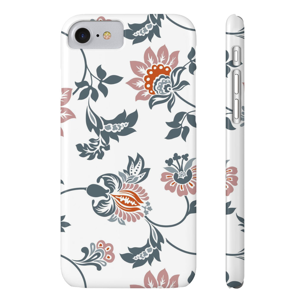 Pink and Green Floral