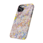 Multi-Color Italian Marbled Designed, Slim Phone Cases, Case-Mate