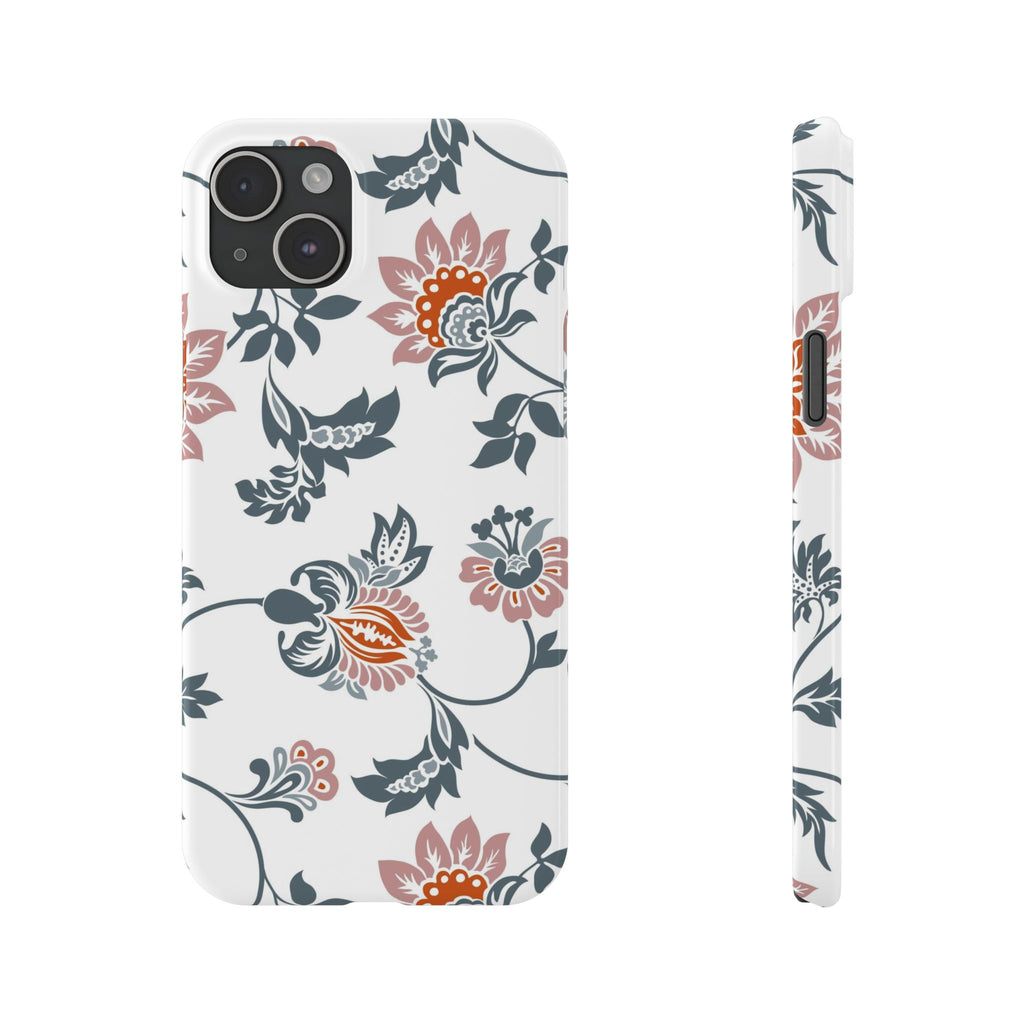 Pink and Green Floral