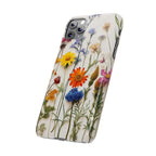 Floral Phone Cases, Pressed Flowers Design, iPhone 17 Case, Botanical Phone Accessories
