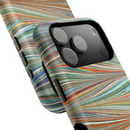 Traditional Hand-Marbled Florentine Multi-Colored Dual Layer Phone Case