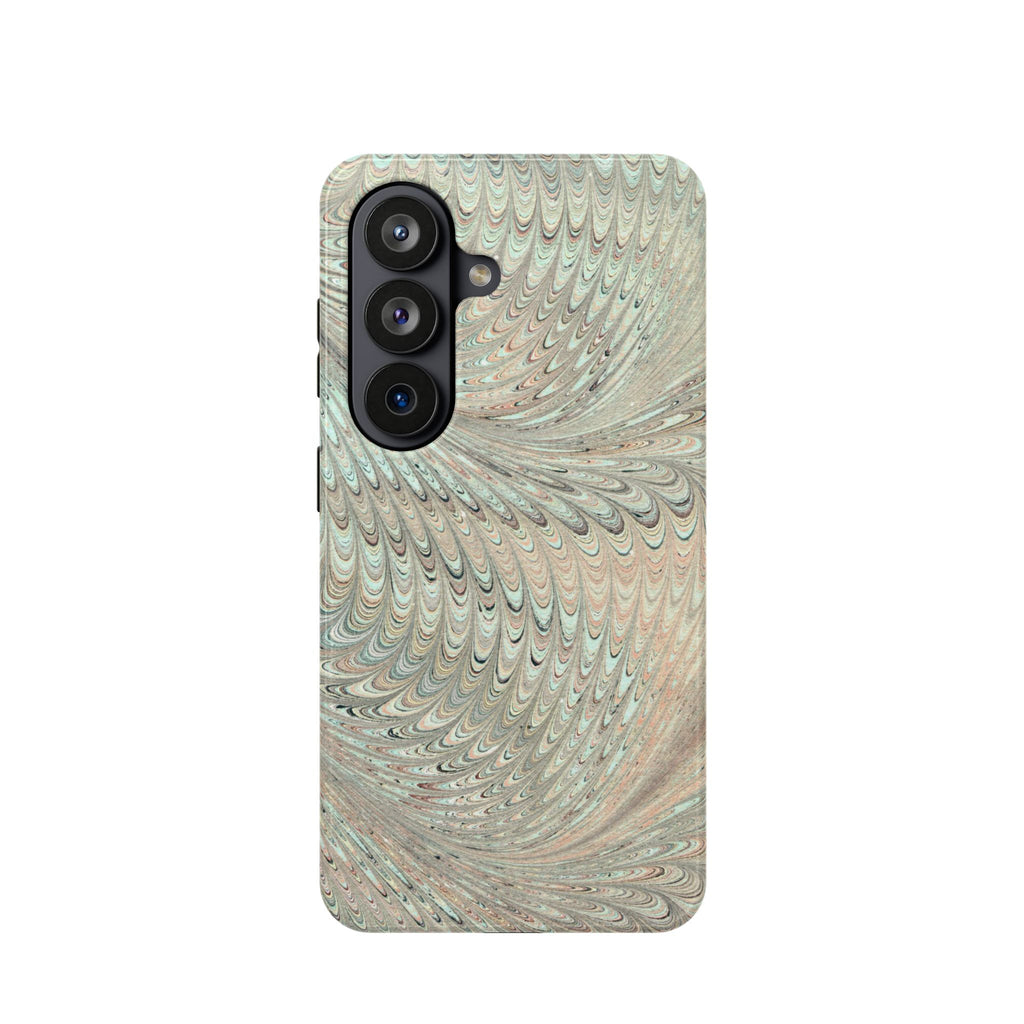 Mag Safe Italian Marble - Green Mint Dual Layer Phone Case