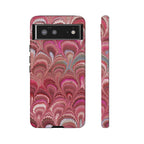 Shades of Pink Marbled Phone Case — Tough Protective Phone Cover