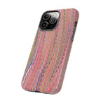 Pink Pastels Feather Marbled Vintage Design iPhone 16 + Samsung + Apple + Google - all models