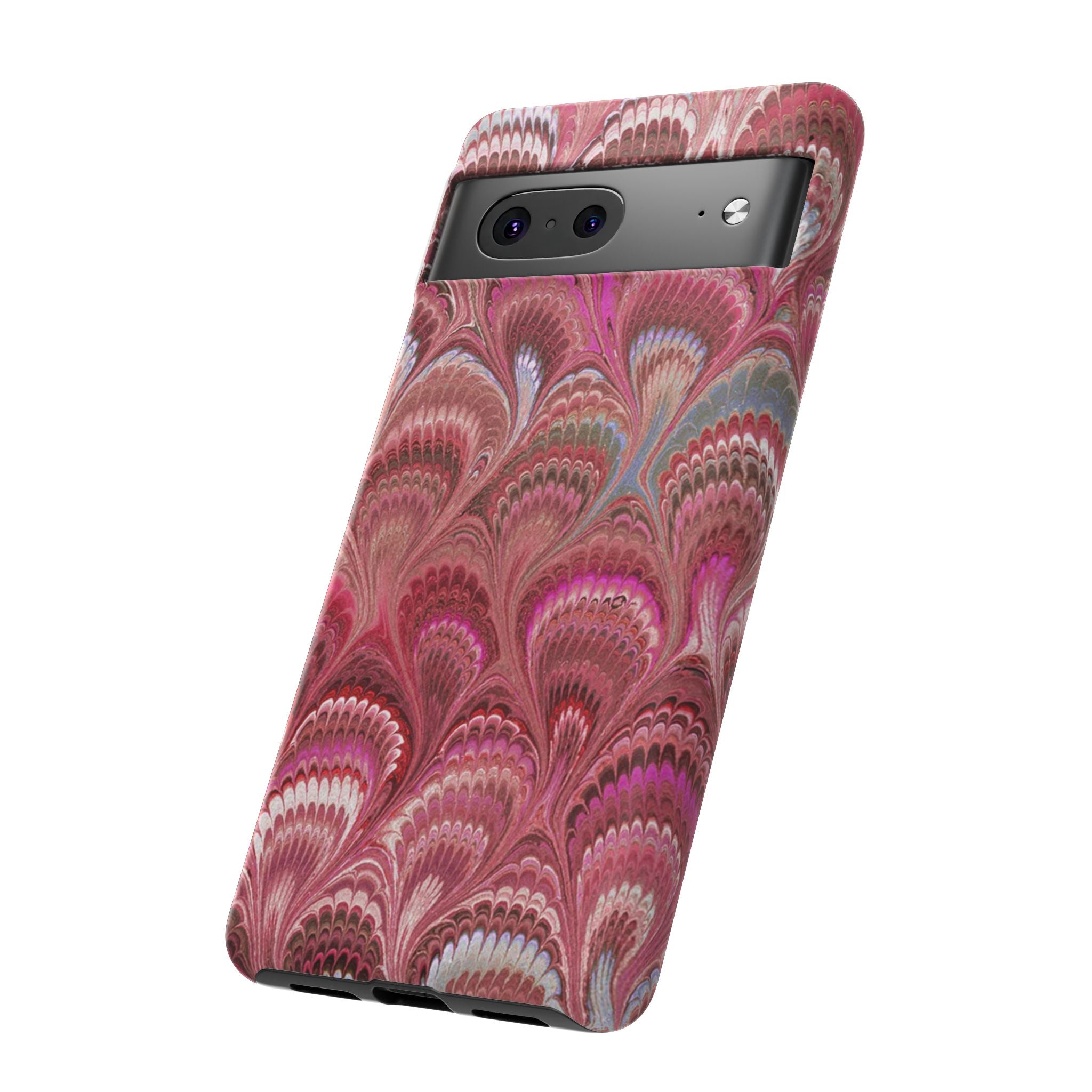 Shades of Pink Marbled Phone Case — Tough Protective Phone Cover
