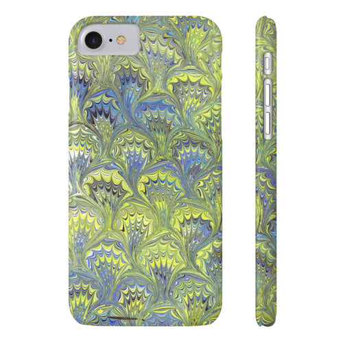 Bright Green and Blue