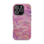 Pink Marble Phone Case - Dual Phone Case Design