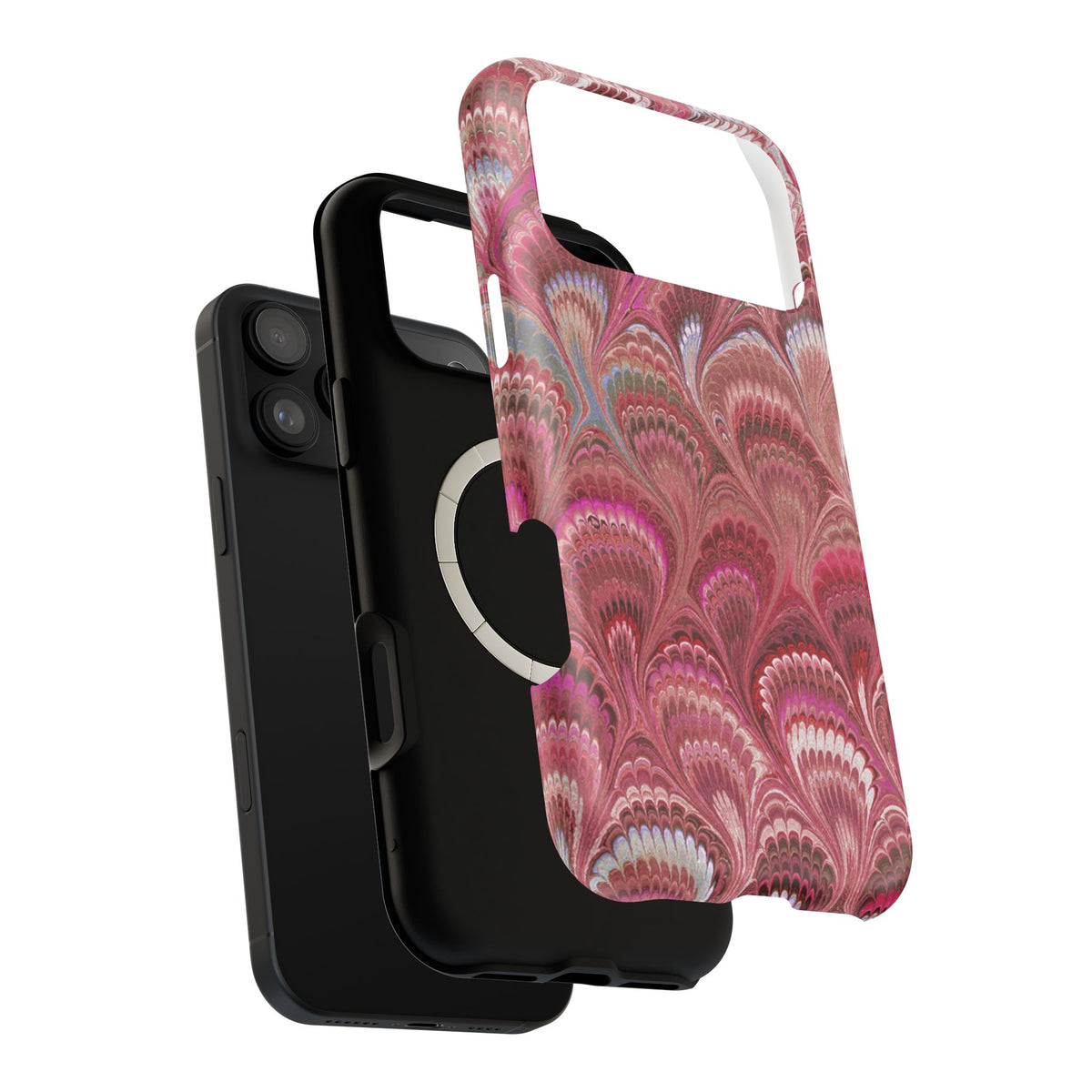 Pretty in Pink Mag Safe Marble iPhone Case - iPhone 18