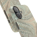 Mint + Green Italian Marbled Phone Case, Mag Safe