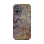 Italian Marbled Design, Multi-Colored Pallet, Slim Phone Cases, Case-Mate