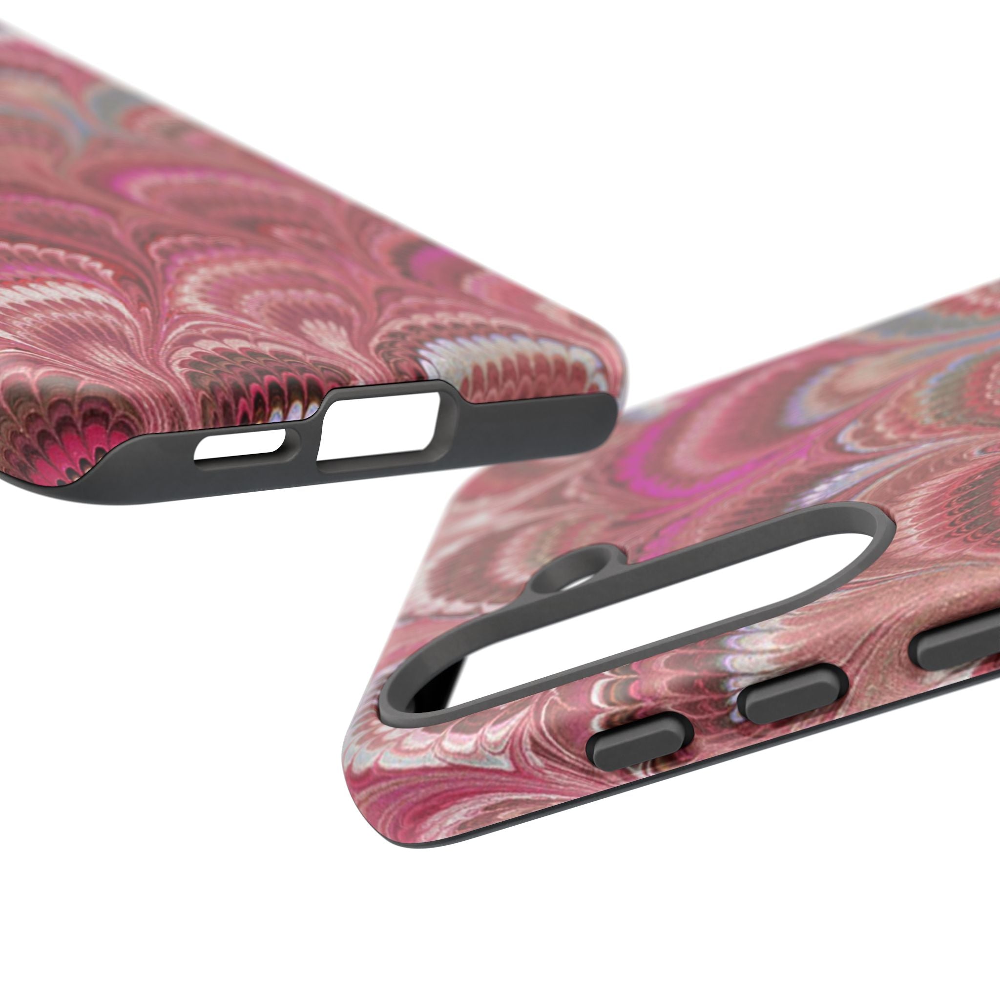 Shades of Pink Marbled Phone Case — Tough Protective Phone Cover