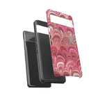 Shades of Pink Marbled Phone Case — Tough Protective Phone Cover