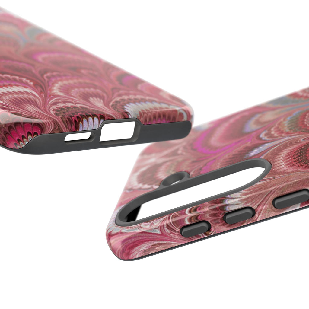 Shades of Pink Marbled Phone Case — Tough Protective Phone Cover