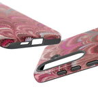 Shades of Pink Marbled Phone Case — Tough Protective Phone Cover