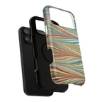 Traditional Hand-Marbled Florentine Multi-Colored Dual Layer Phone Case