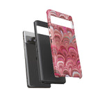 Shades of Pink Marbled Phone Case — Tough Protective Phone Cover