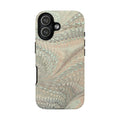 Beige and Mint Marbled Tough Phone Case, Multi-Color Dual Case