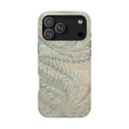 Mag Safe Italian Marble - Green Mint Dual Layer Phone Case