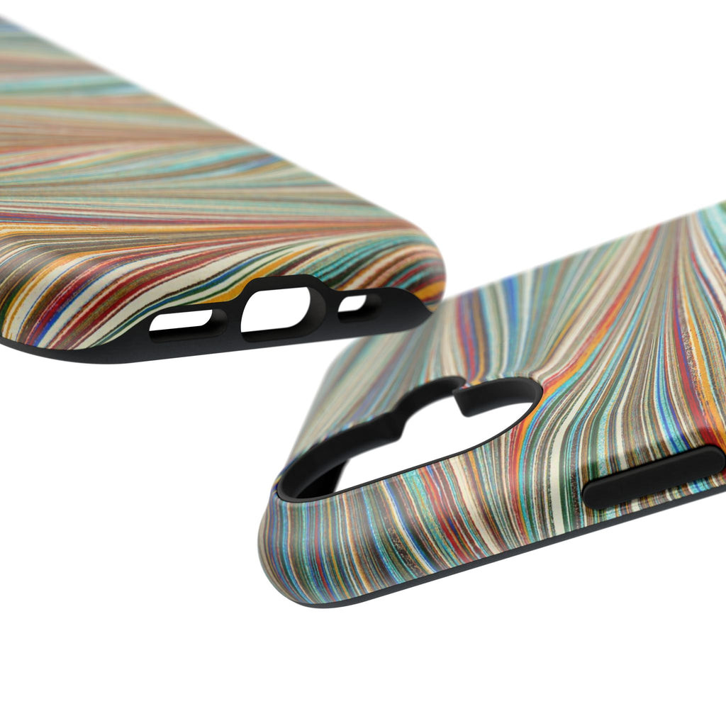 Traditional Hand-Marbled Florentine Multi-Colored Dual Layer Phone Case