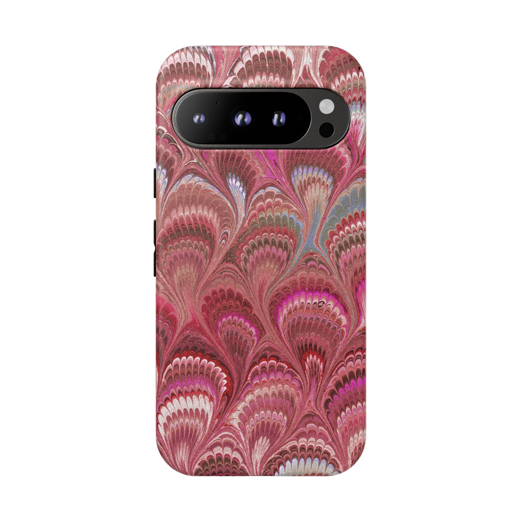 Shades of Pink Marbled Phone Case — Tough Protective Phone Cover