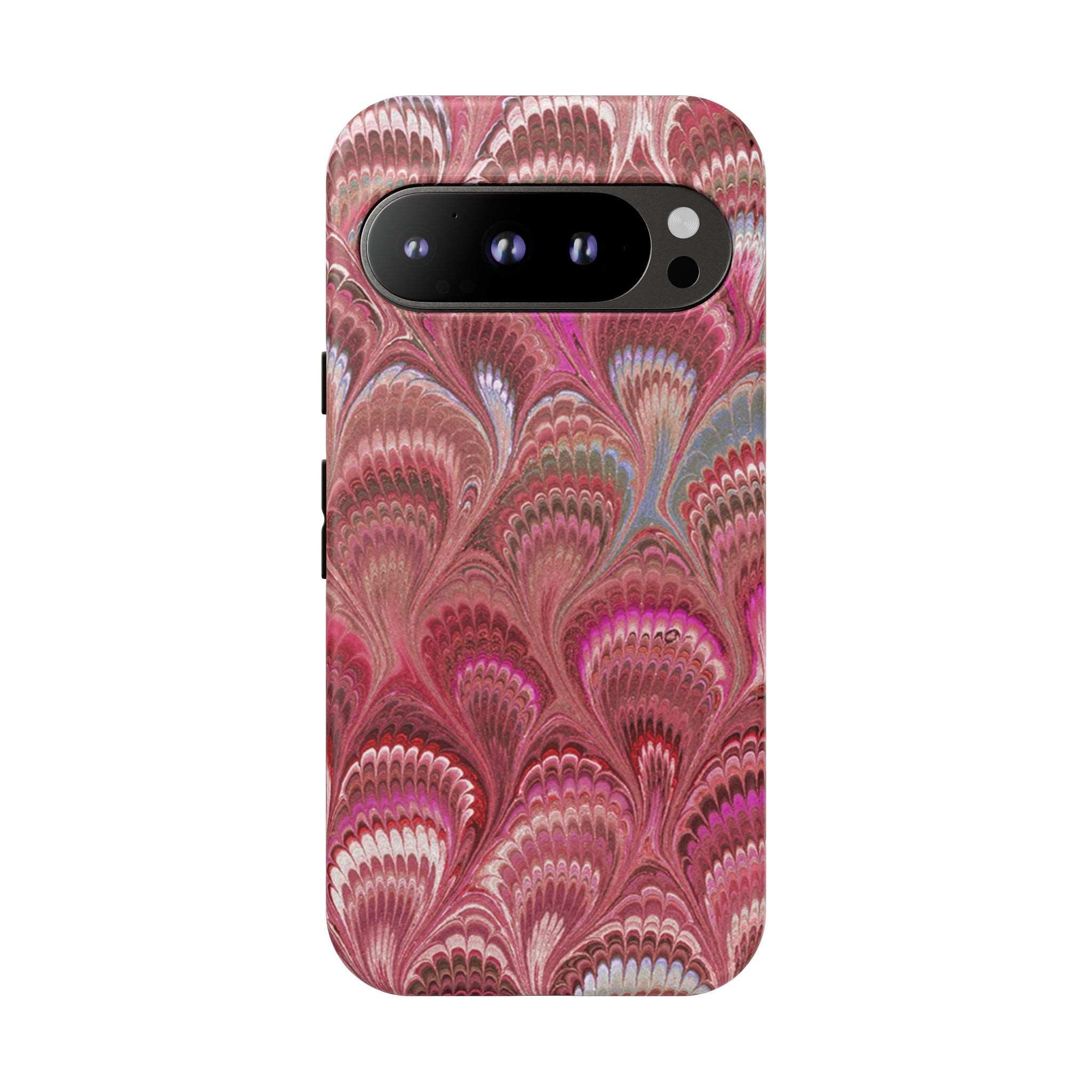 Shades of Pink Marbled Phone Case — Tough Protective Phone Cover