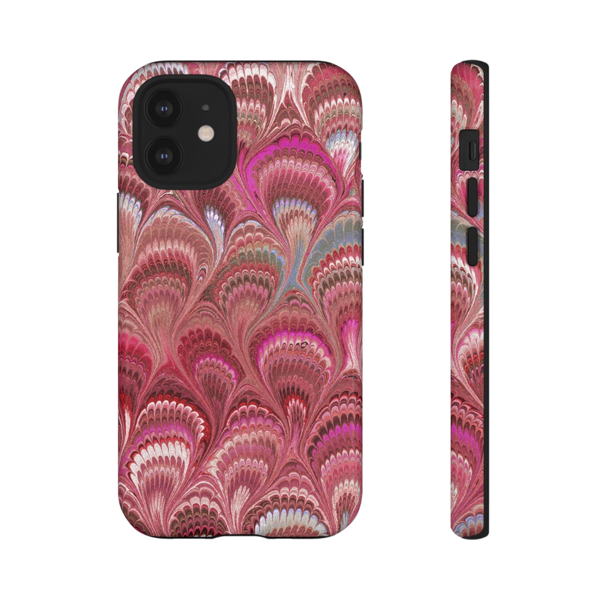 Shades of Pink Marbled Phone Case — Tough Protective Phone Cover