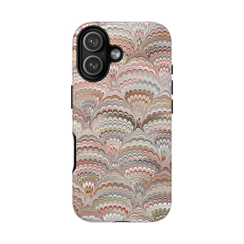 Beige Italian Marble Design - Dual Layer Phone Cases