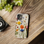 Floral Phone Cases, Pressed Flowers Design, iPhone 17 Case, Botanical Phone Accessories