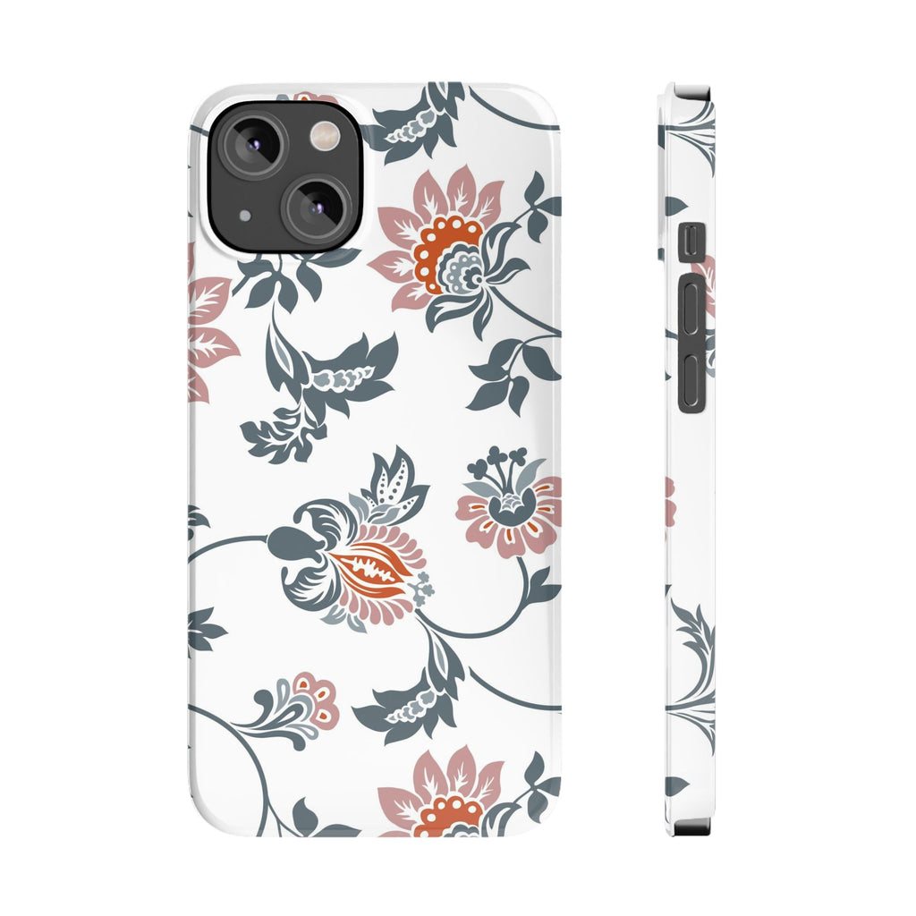 Pink and Green Floral