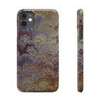 Italian Marbled Design, Multi-Colored Pallet, Slim Phone Cases, Case-Mate