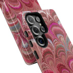 Shades of Pink Marbled Phone Case — Tough Protective Phone Cover
