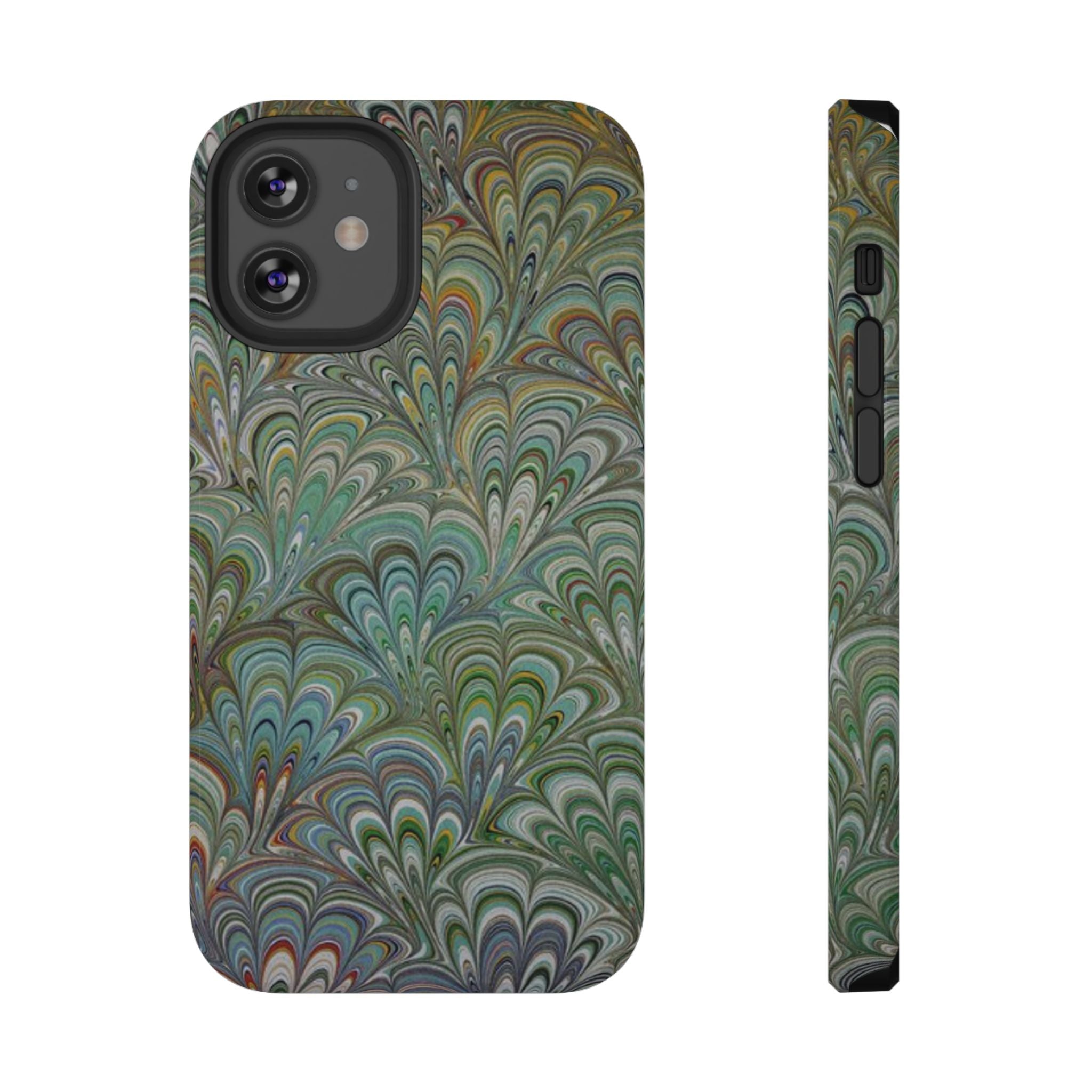 Italian Peacock Green Highly Durable Phone Case for Apple + Samsung