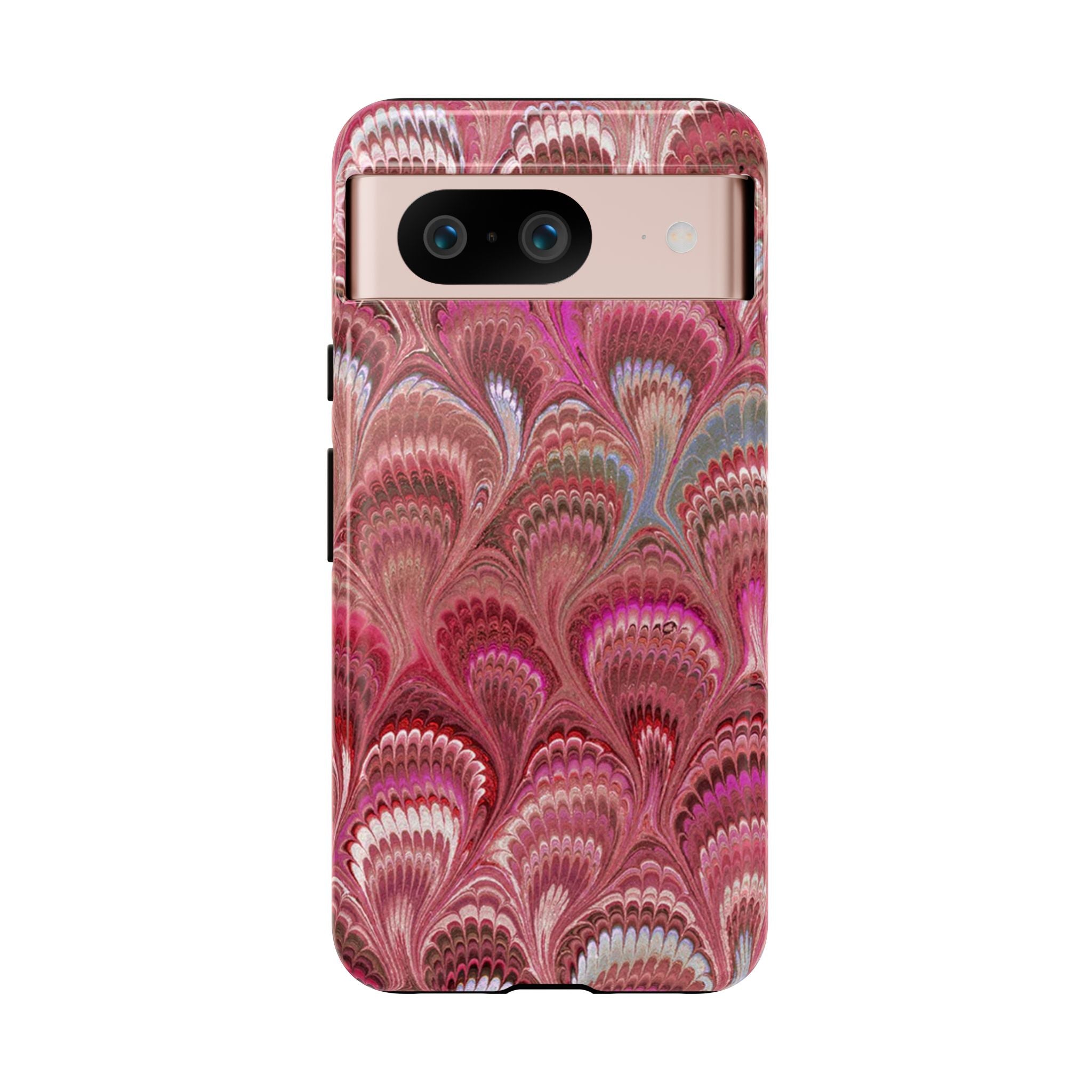 Shades of Pink Marbled Phone Case — Tough Protective Phone Cover