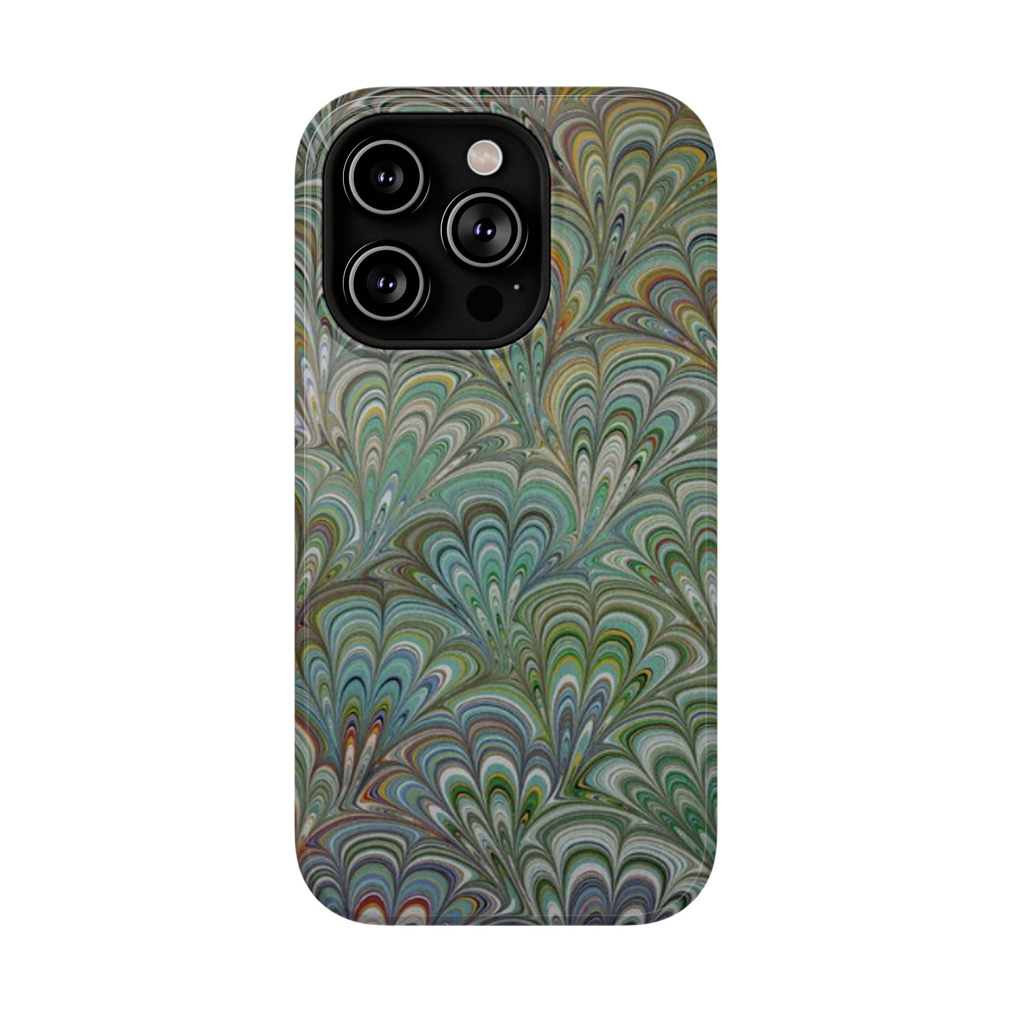 Italian Peacock Green Highly Durable Phone Case for Apple + Samsung