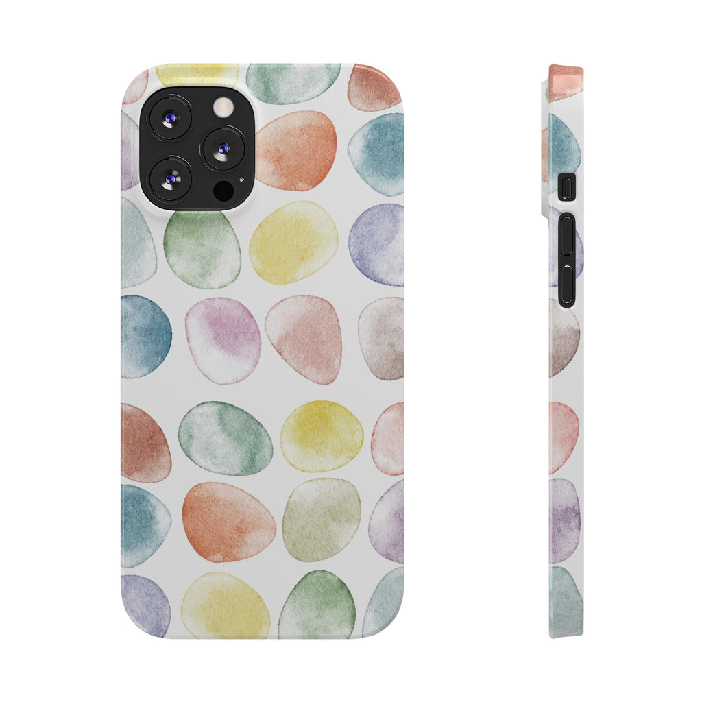 Colorful Watercolor Organic Circle Phone Cases