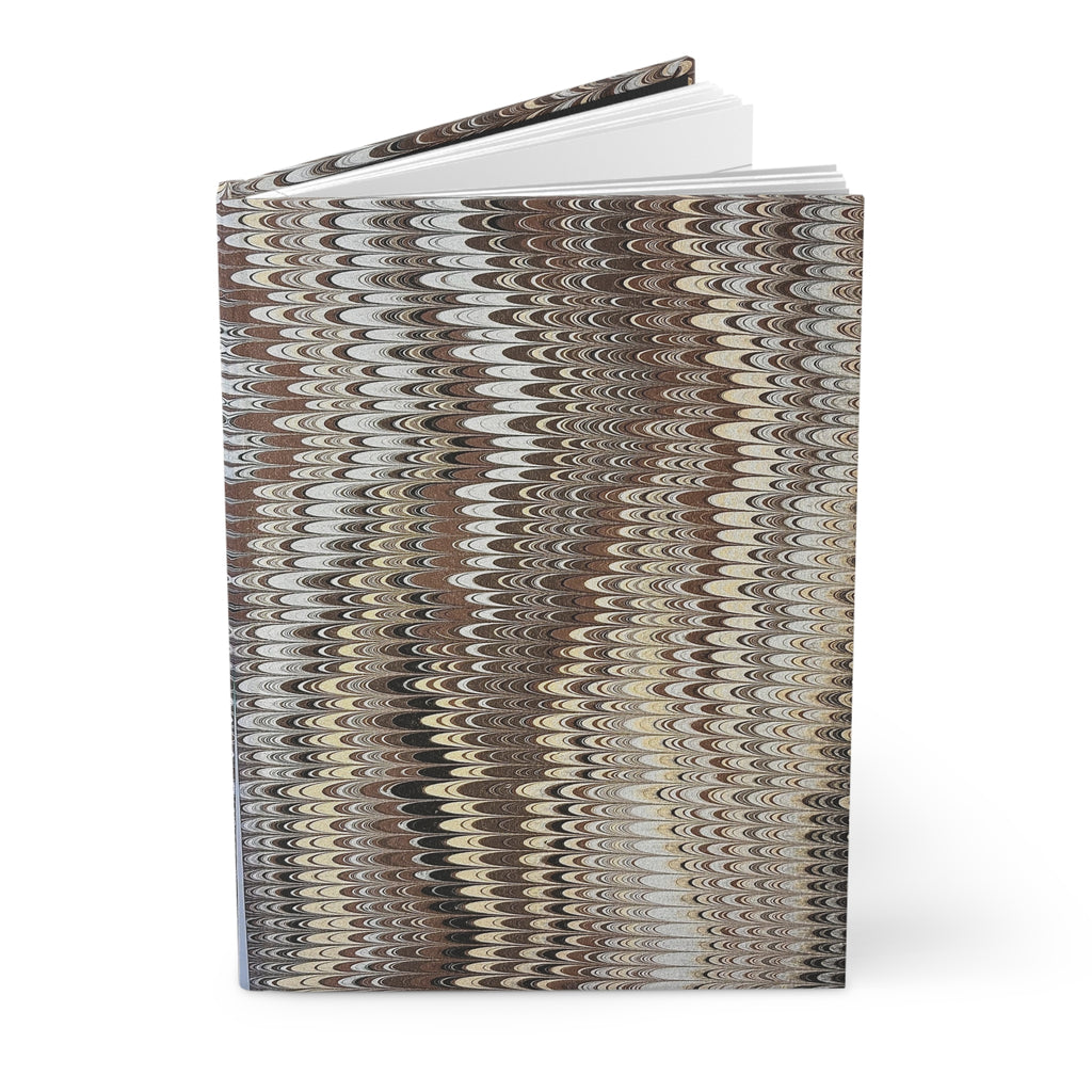 Beige Vintage Italian Marbled Hardcover Journal