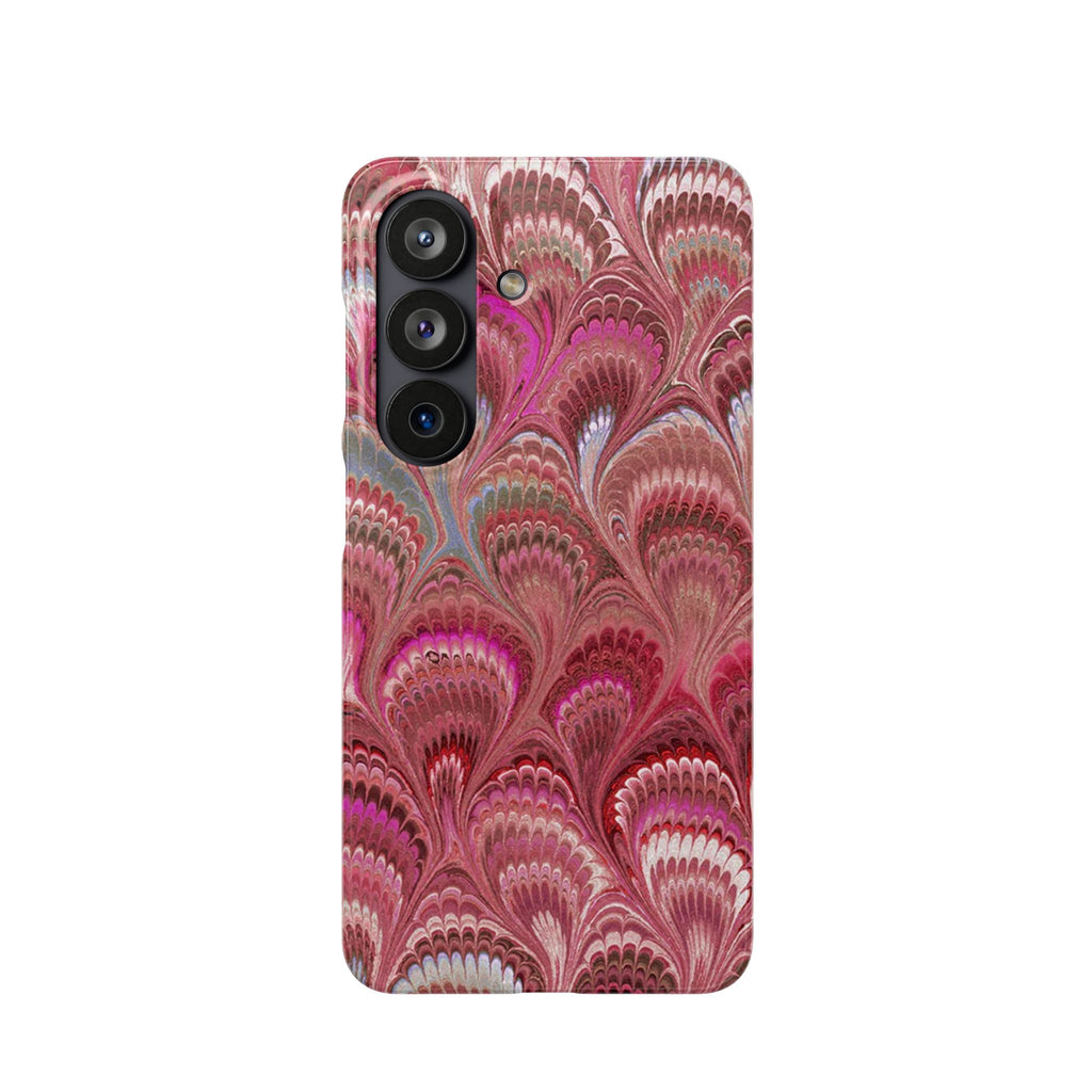 Pretty In Pink, Blush, Rose - Italian Feather Marble Design Phone Case