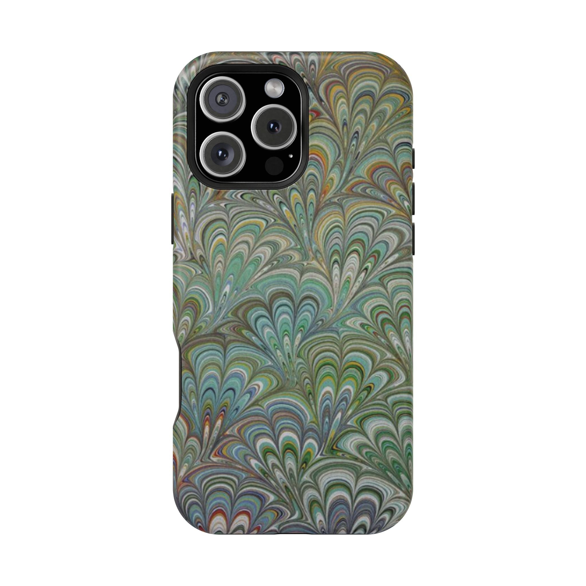Italian Peacock Green Highly Durable Phone Case for Apple + Samsung