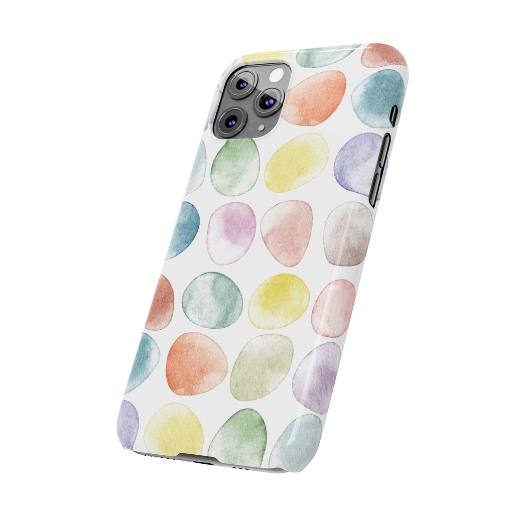 Colorful Watercolor Organic Circle Phone Cases