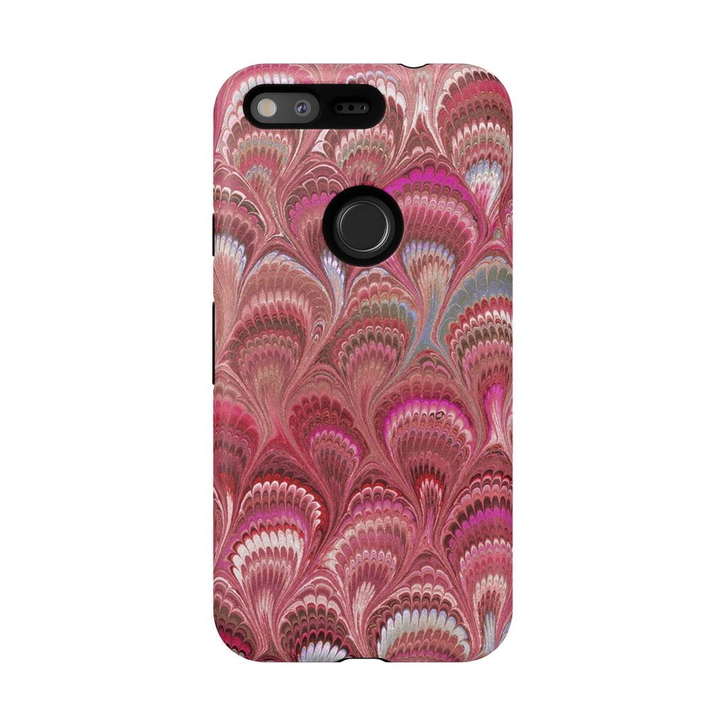 Shades of Pink Marbled Phone Case — Tough Protective Phone Cover