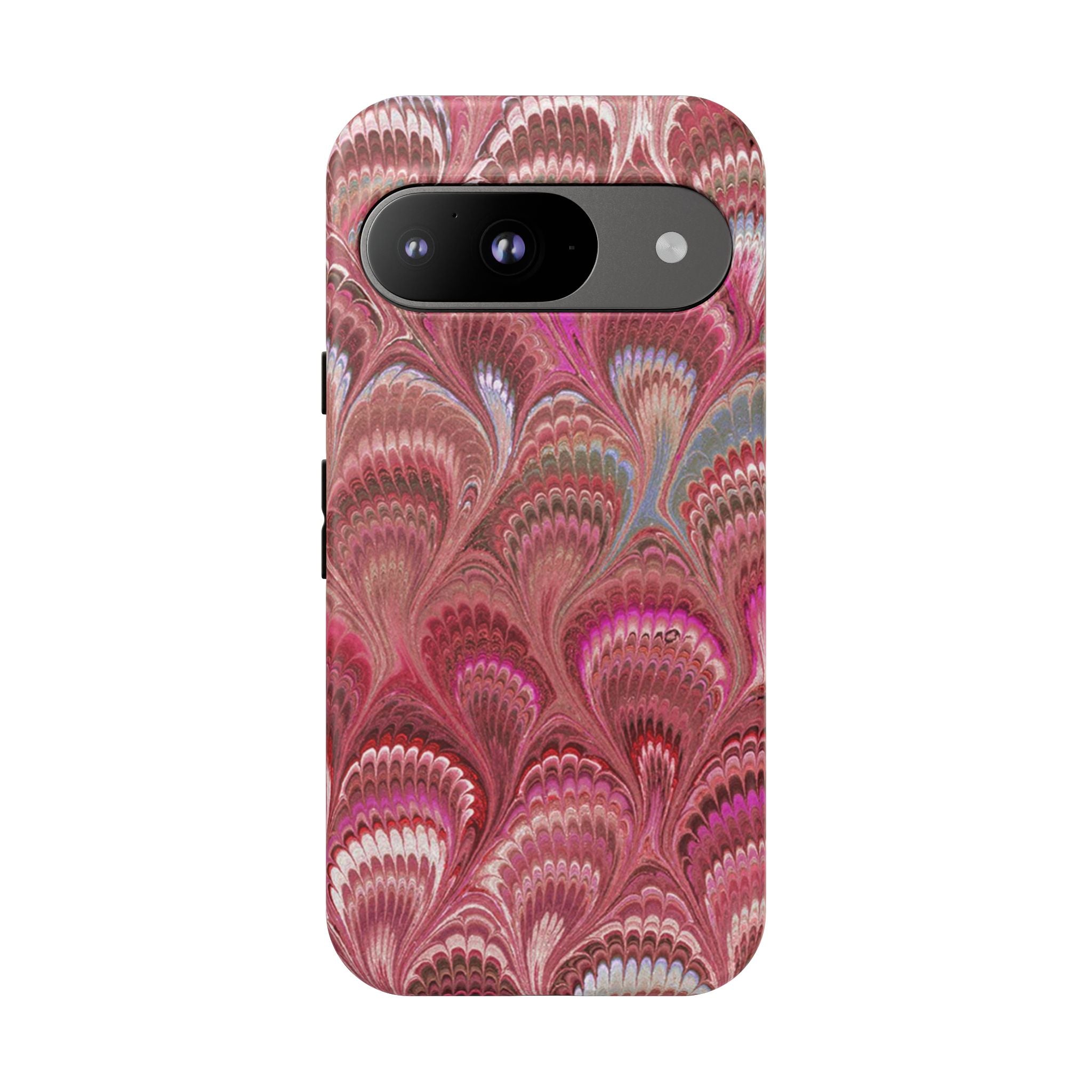 Shades of Pink Marbled Phone Case — Tough Protective Phone Cover