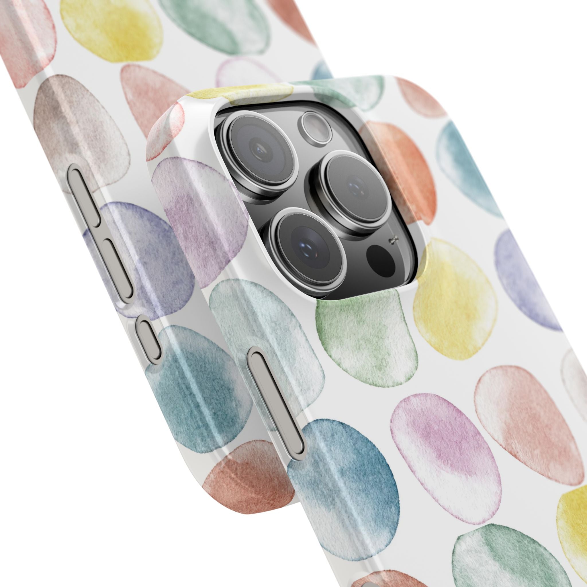 Colorful Watercolor Organic Circle Phone Cases