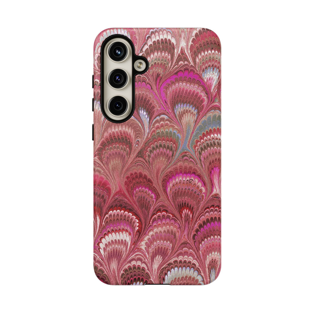 Shades of Pink Marbled Phone Case — Tough Protective Phone Cover