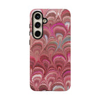 Shades of Pink Marbled Phone Case — Tough Protective Phone Cover