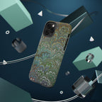 Italian Peacock Green Highly Durable Phone Case for Apple + Samsung