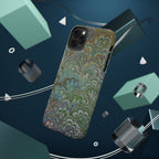 Italian Peacock Green Highly Durable Phone Case for Apple + Samsung